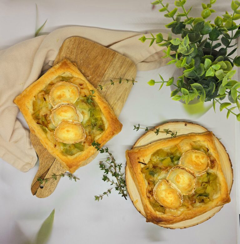 Tartelettes aux poireaux et au chèvre 171 Tartelettes aux poireaux et au chèvre