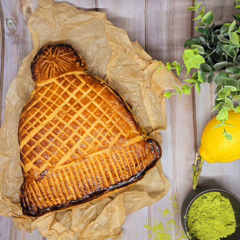 Galette matcha citron 204 Galette matcha citron