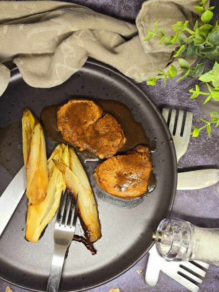 Filet mignon de veau au café