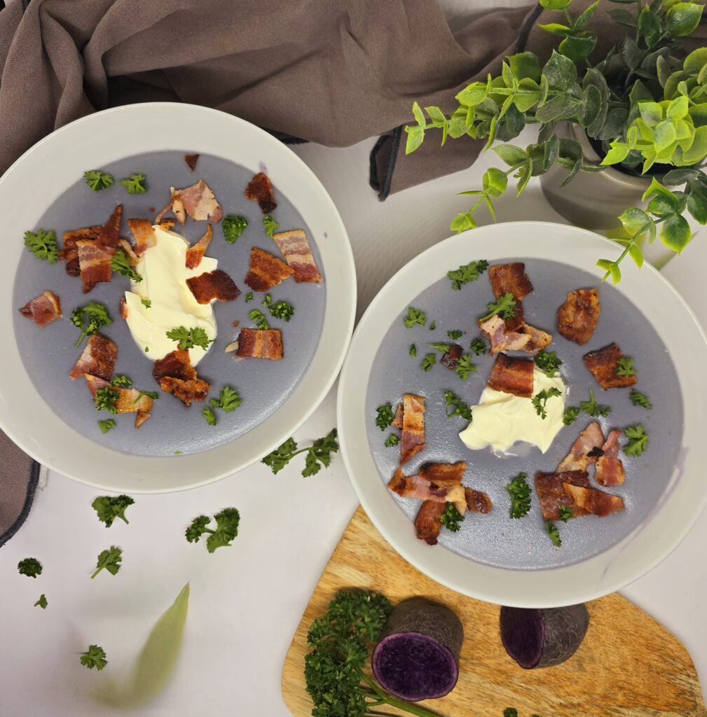 Velouté de vitelottes