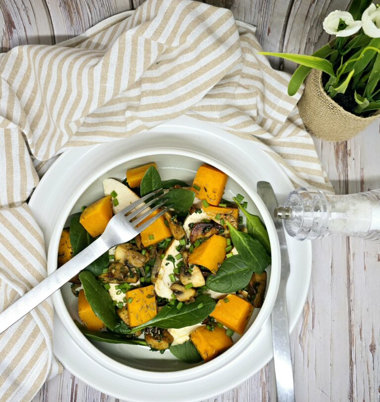 Salade de poulet et butternut 134 Salade de poulet et butternut