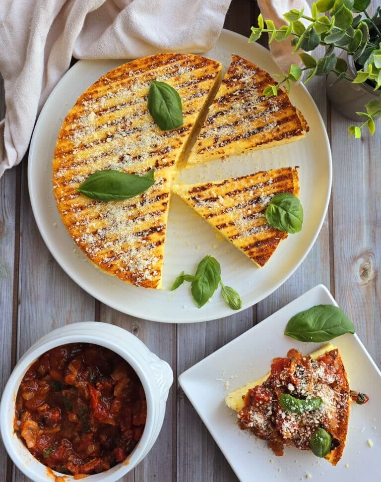 Galette de polenta et chorizo 125 Galette de polenta et chorizo