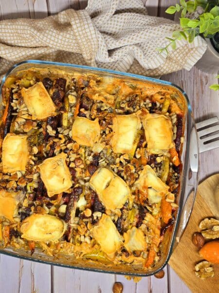 Tian d'hiver au crottin de Chavignol