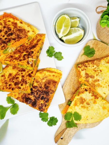 Quesadillas à la patate douce