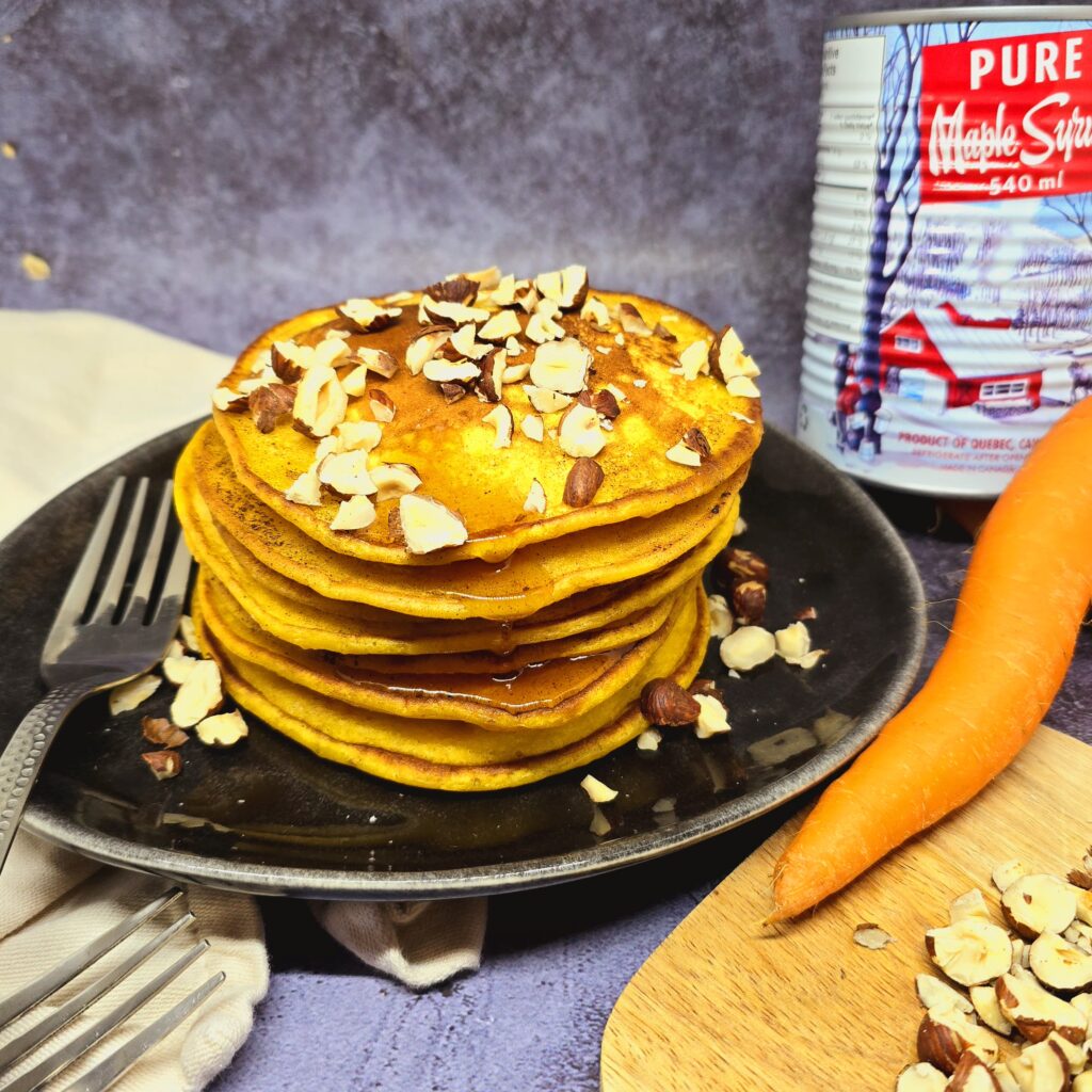 Pancakes à la carotte