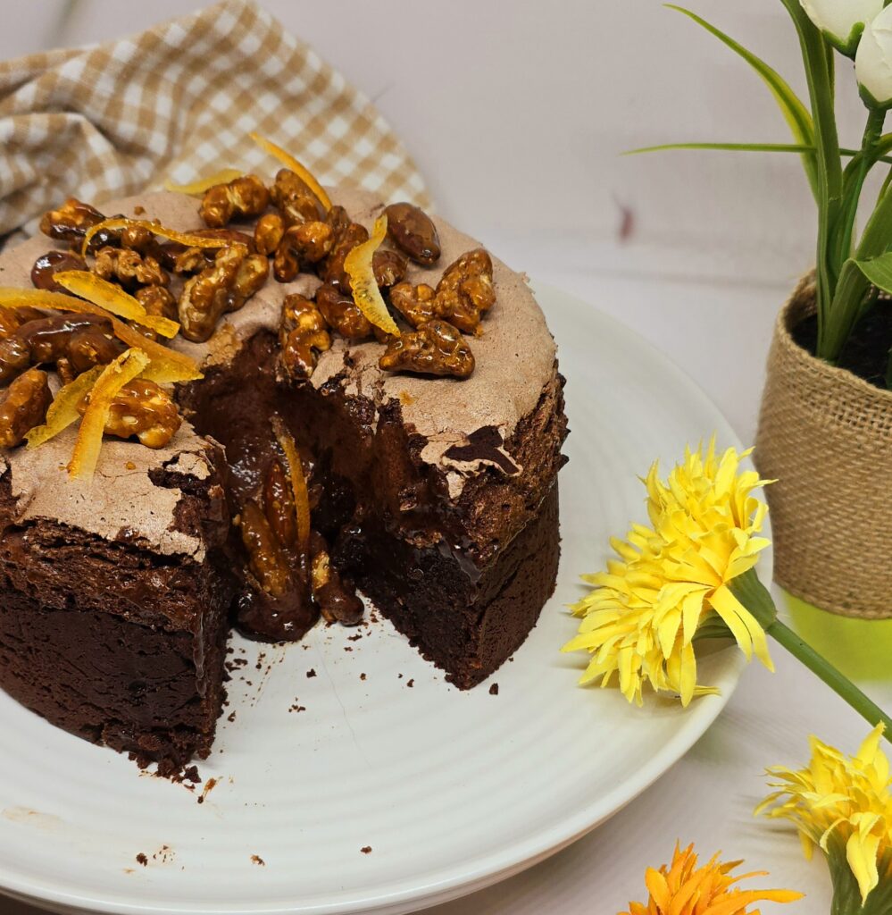 Gâteau au chocolat meringué 1 Gâteau au chocolat meringué