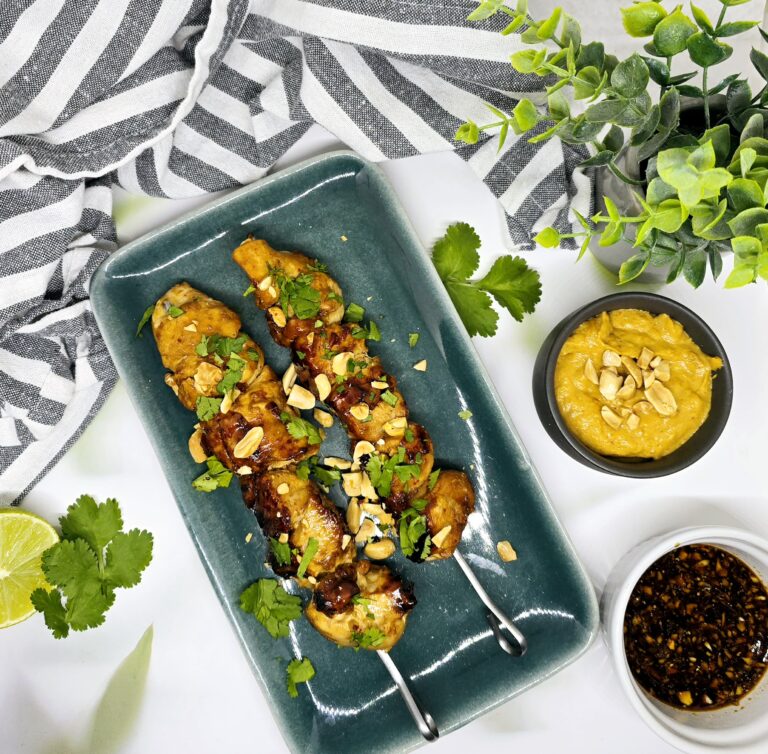 Brochettes de poulet Satay 107 Brochettes de poulet Satay