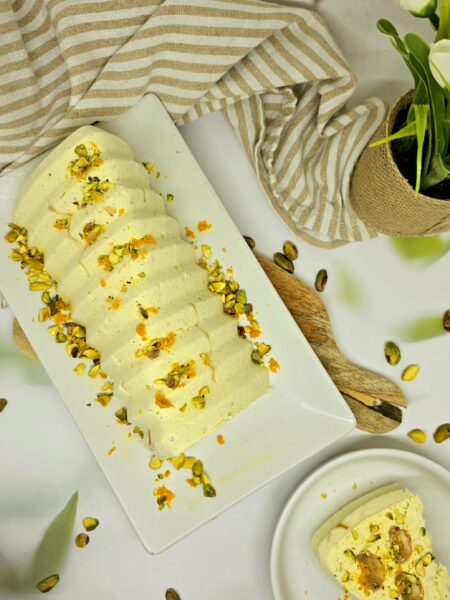 Tiramisu glacé à la pistache