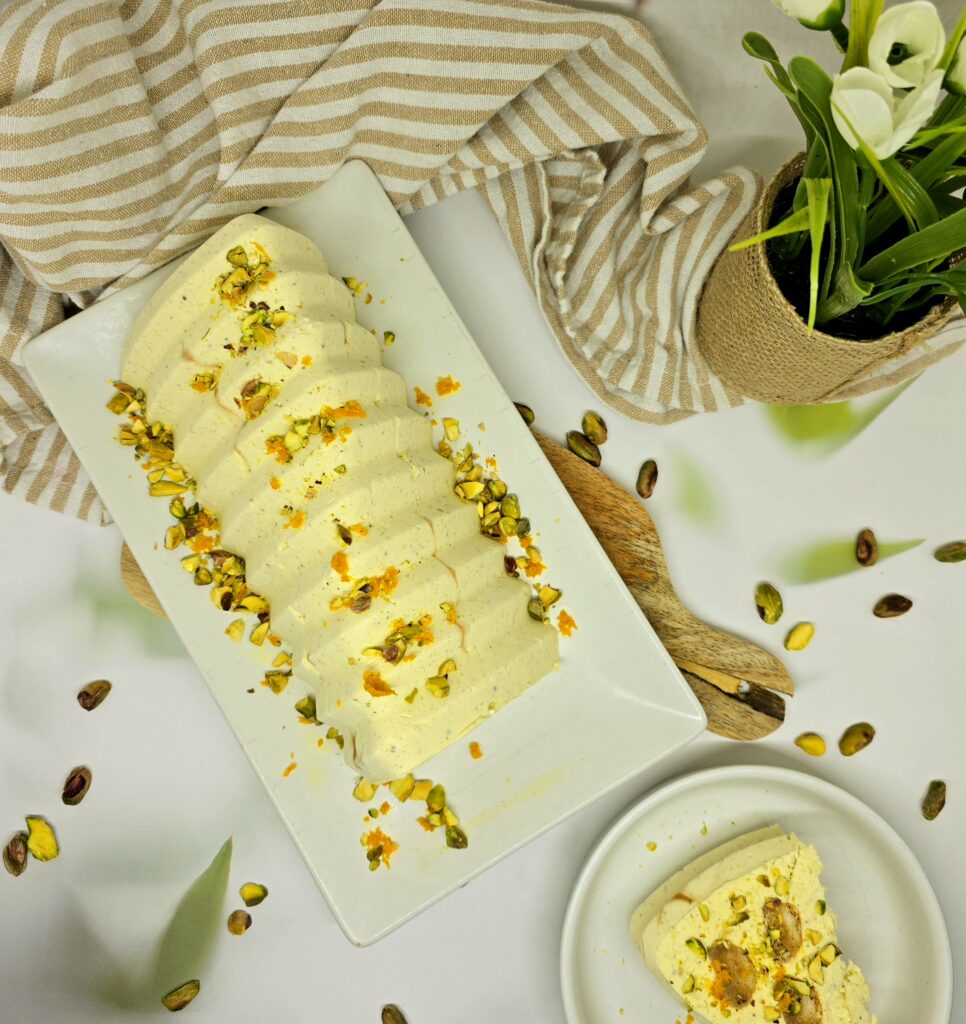 Tiramisu glacé à la pistache