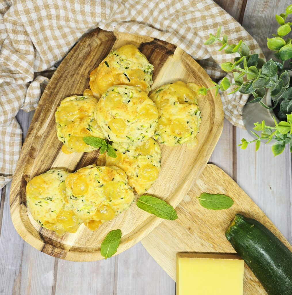 Cookies à la courgette et au comté