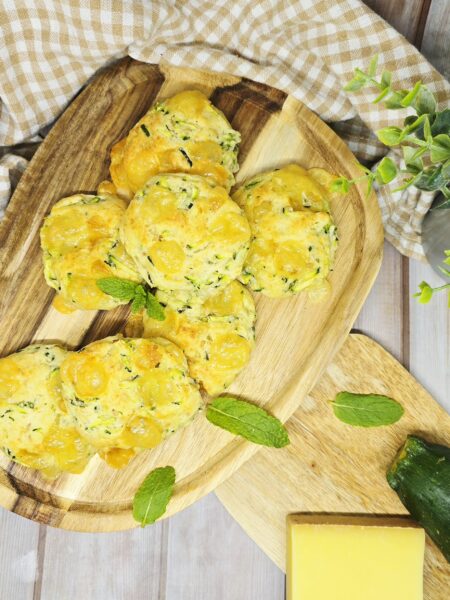 Cookies à la courgette et au comté
