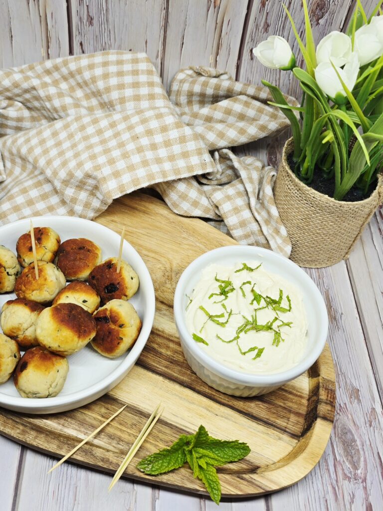 Boulettes de poulet à la menthe et estragon