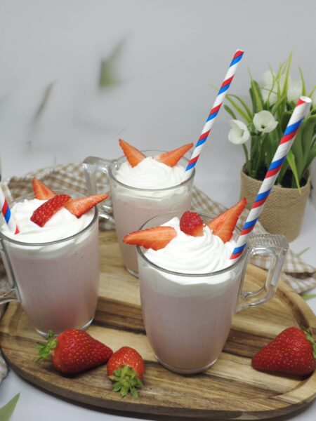 Milkshake fraises