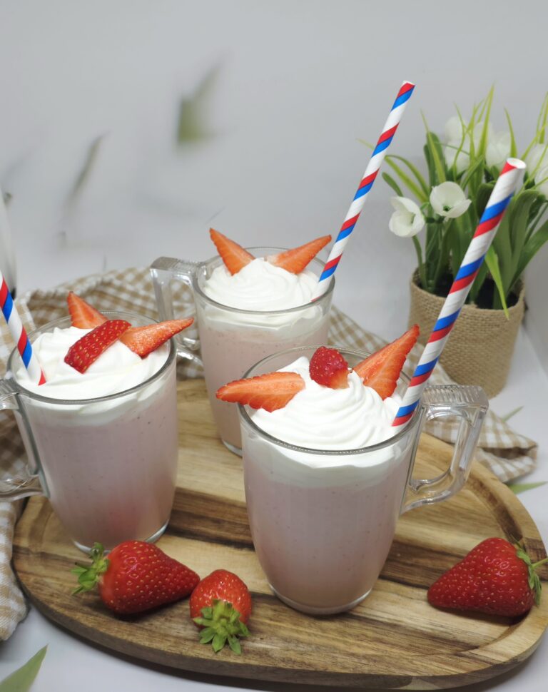 Milkshake fraises 87 Milkshake fraises