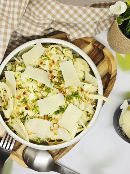 Salade de fenouil au citron et parmesan