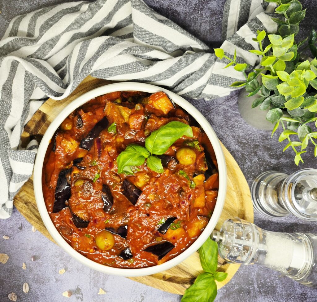 Caponata d'aubergines