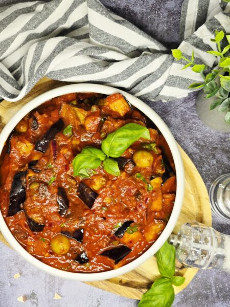 Caponata d'aubergines