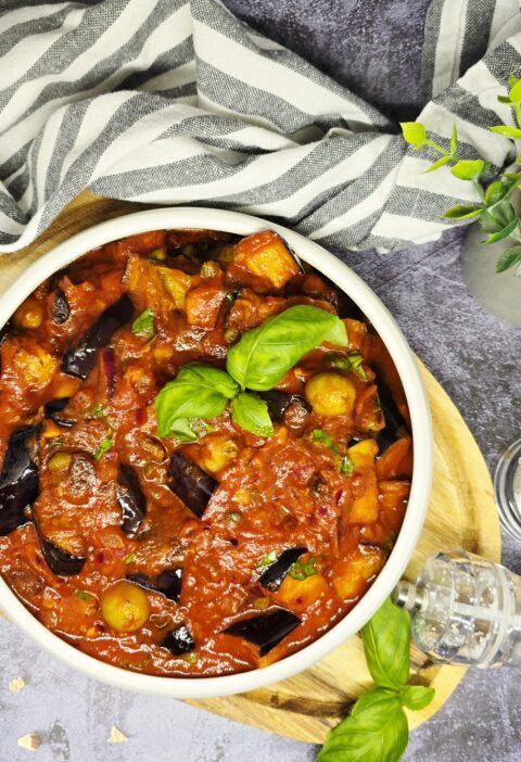 Caponata d'aubergines