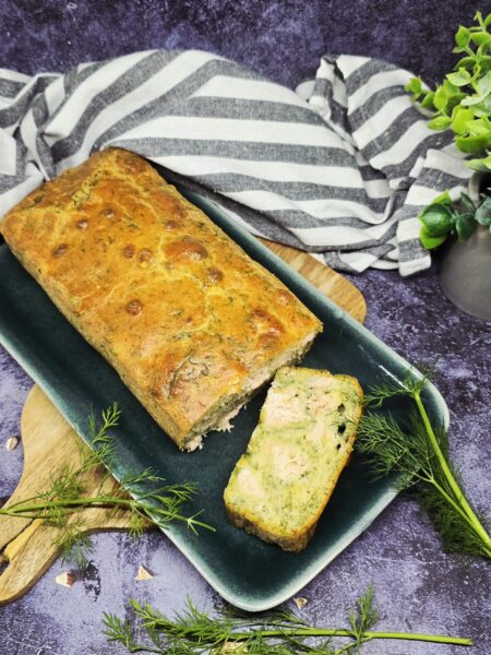 Cake saumon et aneth