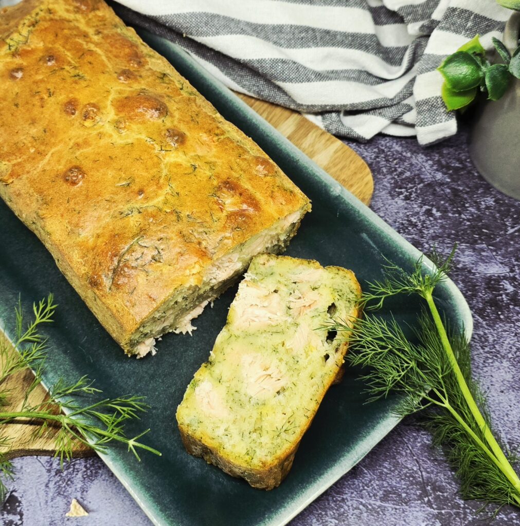 Cake saumon et aneth