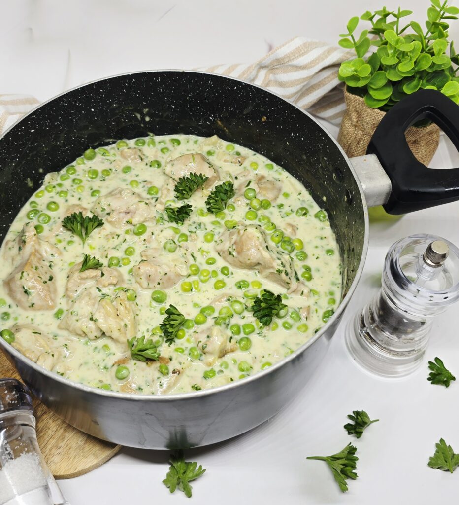 Blanquette de veau aux petits pois
