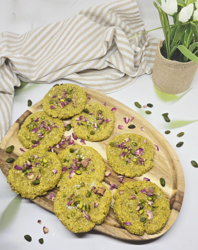 Biscuits express à la pistache