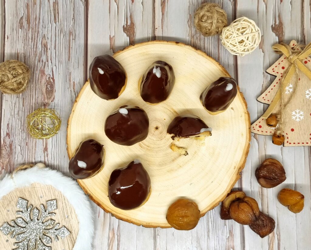 Biscuits farceurs à la châtaigne – Recette de Noël gourmande et originale