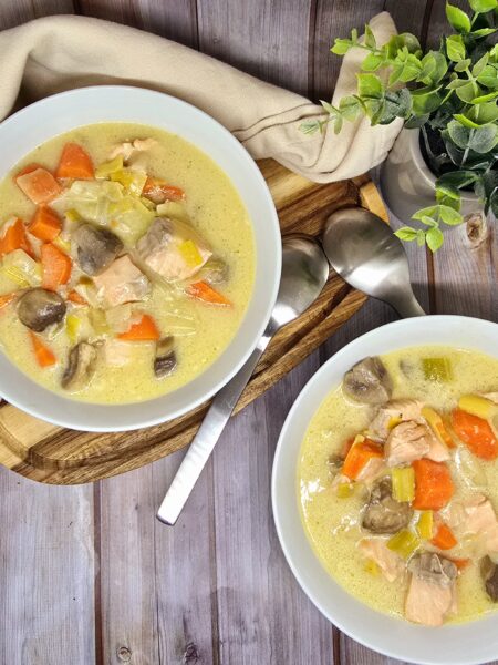 Blanquette de saumon crémeuse – Recette facile et raffinée