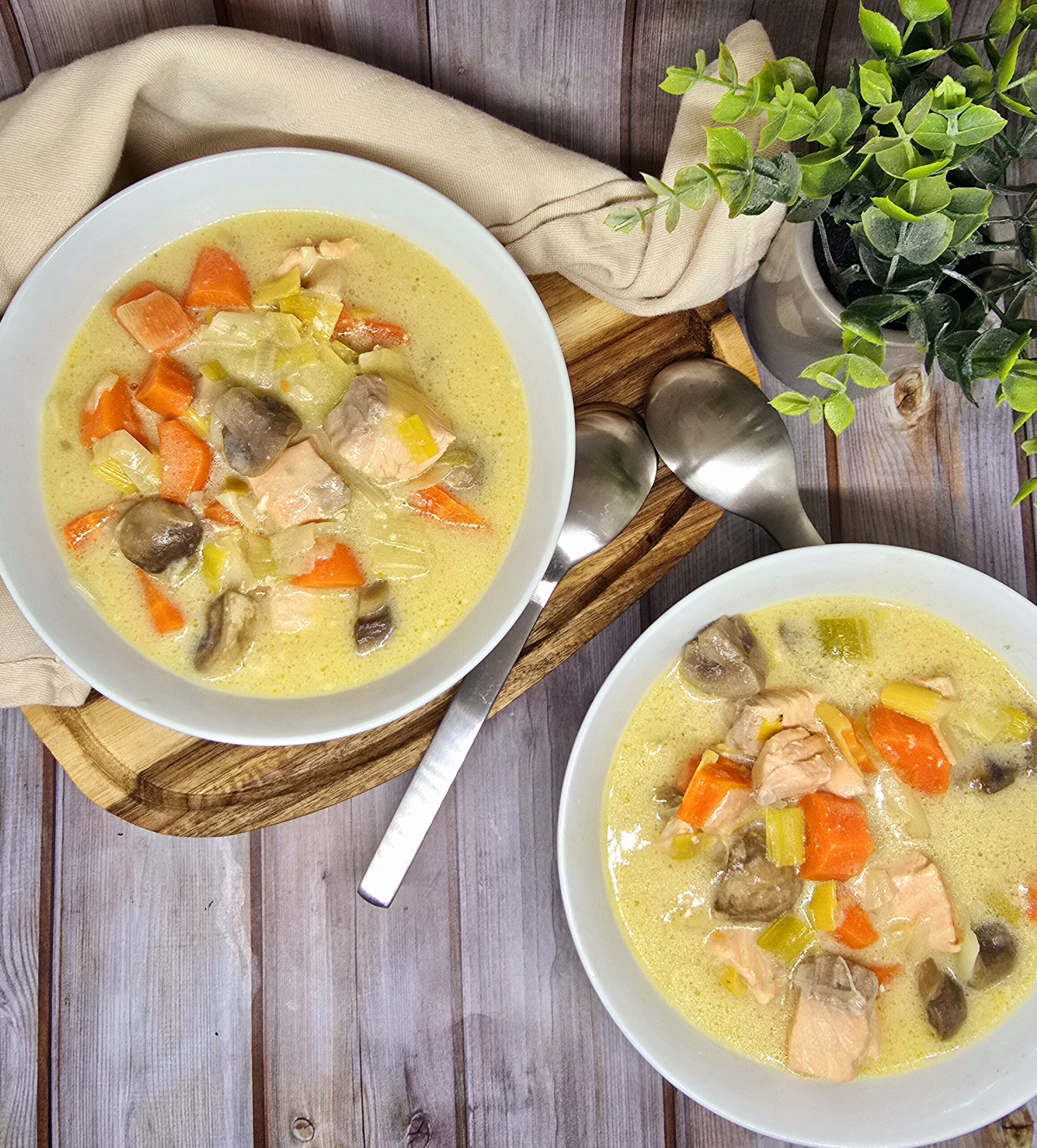 Blanquette de saumon crémeuse – Recette facile et raffinée