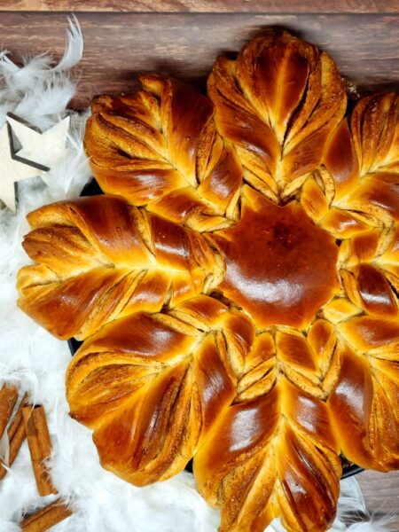 Brioche flocon à la cannelle : recette moelleuse et gourmande