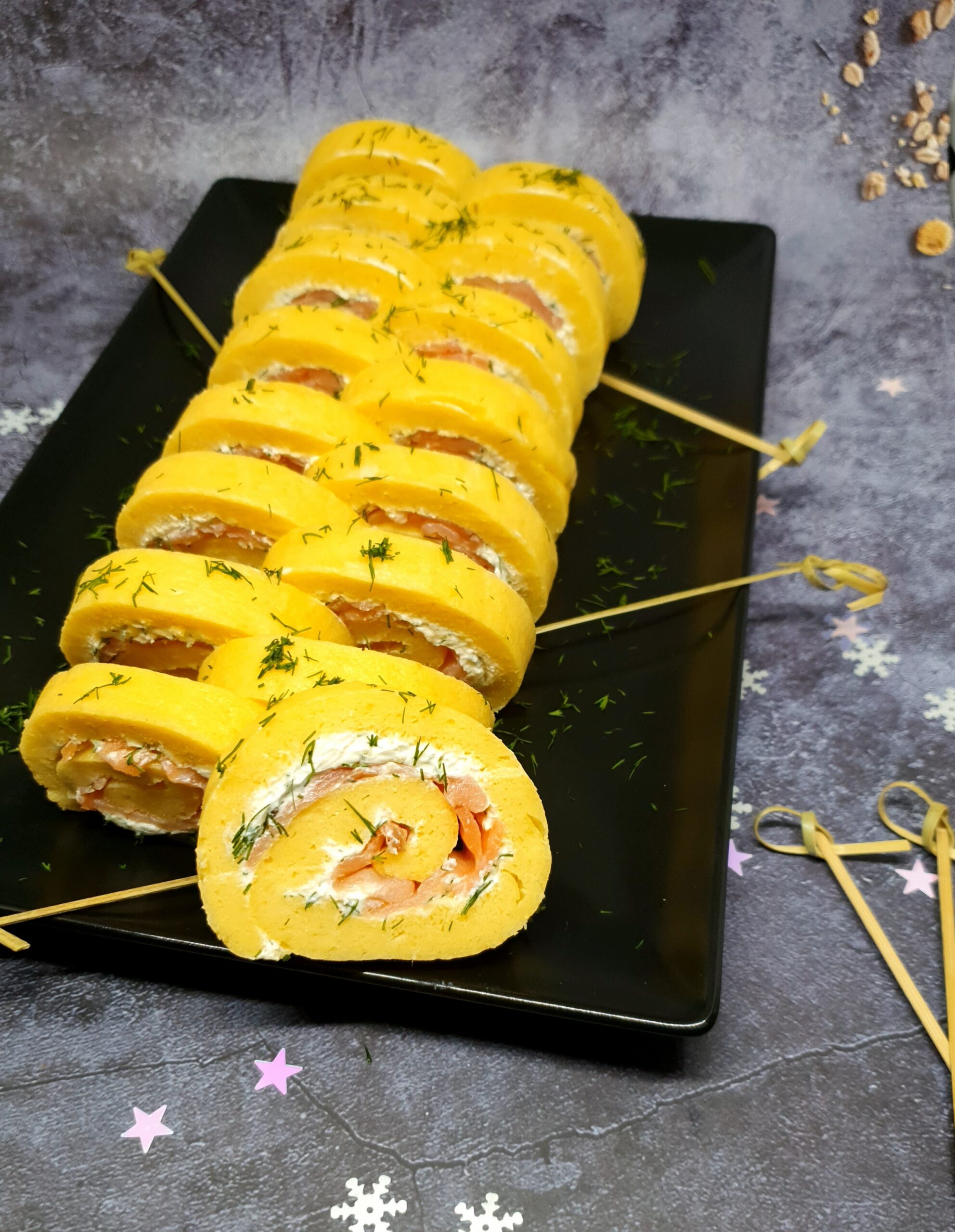 Bûche salée au saumon fumé – Recette facile, chic et incontournable pour Noël
