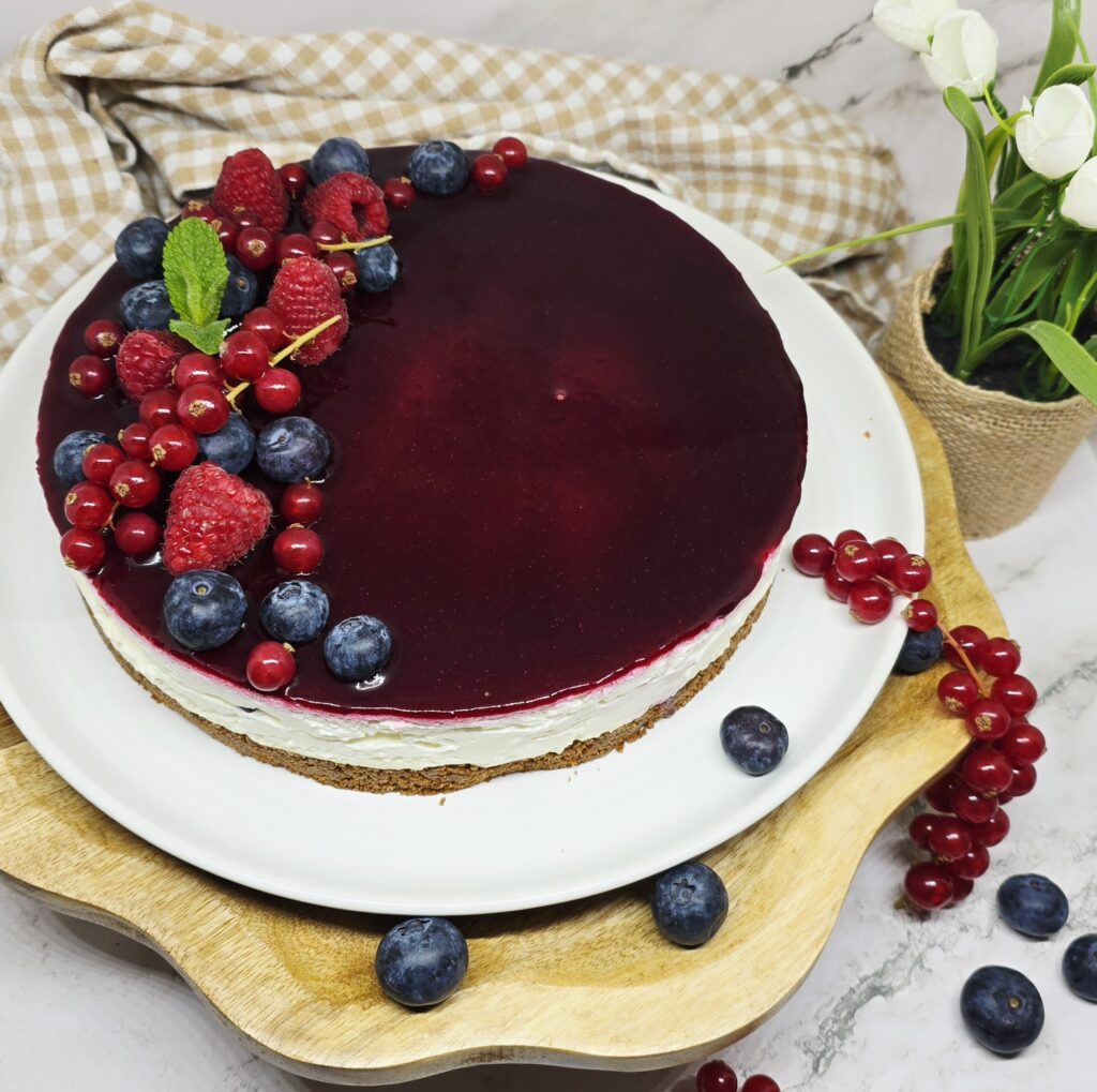 Cheesecake aux fruits rouges 1 Cheesecake aux fruits rouges