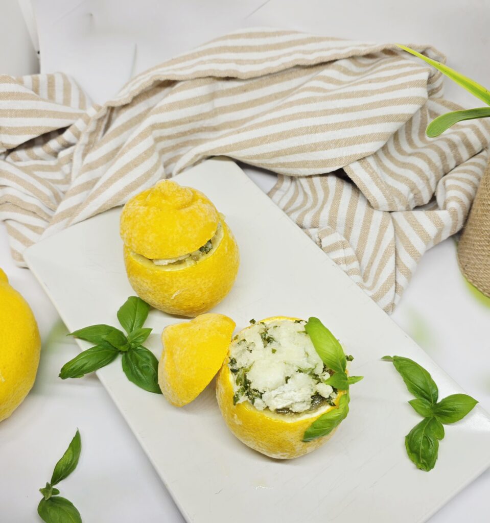 Citrons givrés au basilic