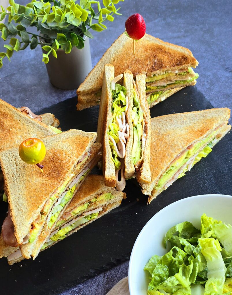 Club sandwich bacon avocat facile et gourmand 1 Club sandwich bacon avocat facile et gourmand