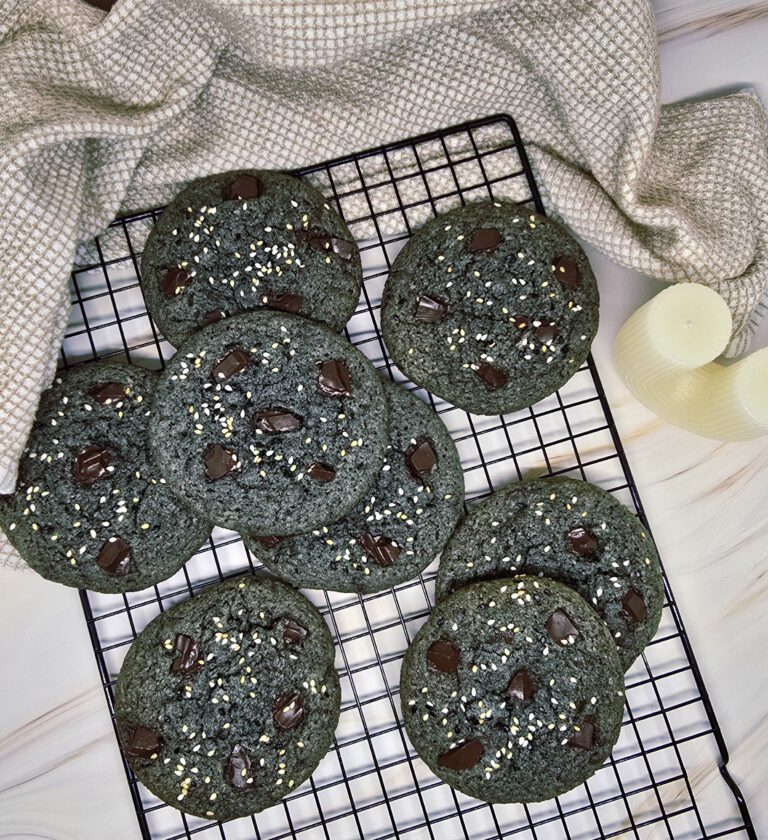 Cookies au sésame noir 5 Cookies au sésame noir
