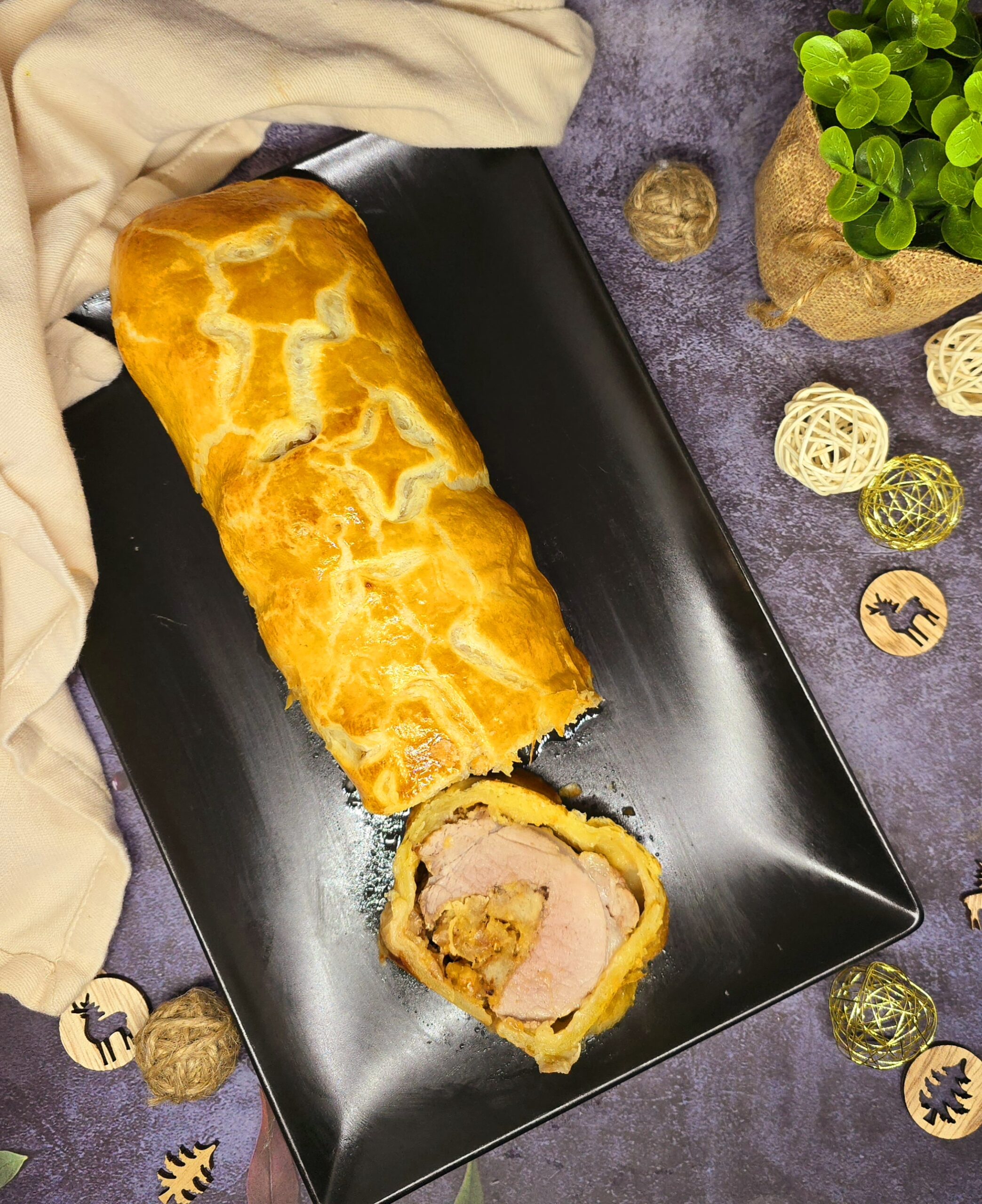 Filet mignon farci en croûte – Recette facile et gourmande pour un repas de fête
