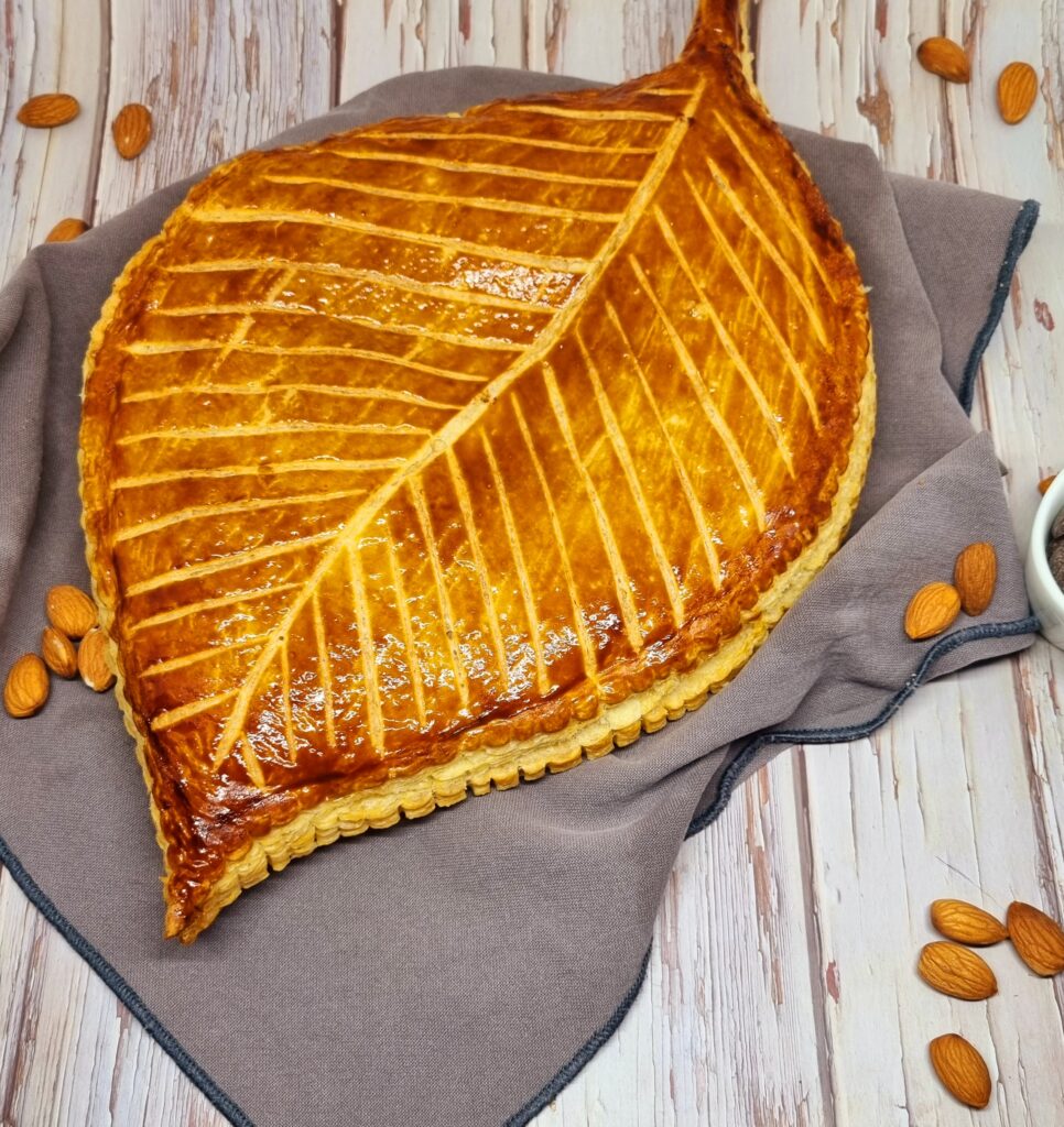 Galette des rois chocolat et poires fondante et gourmande