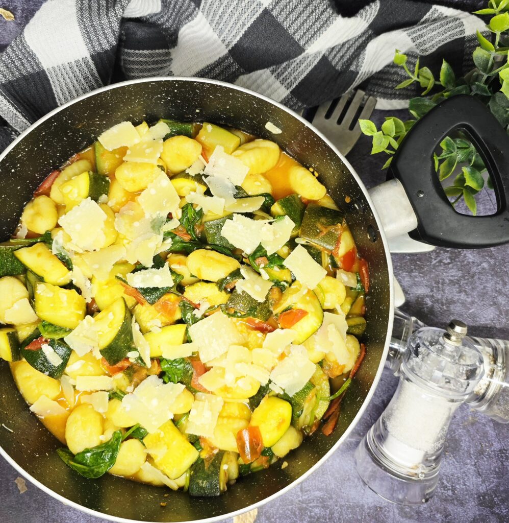Gnocchis aux légumes d'été
