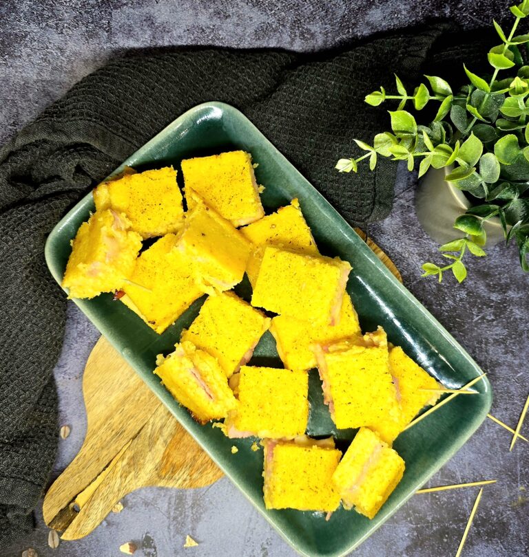 Mini croques de polenta 6 Mini croques de polenta