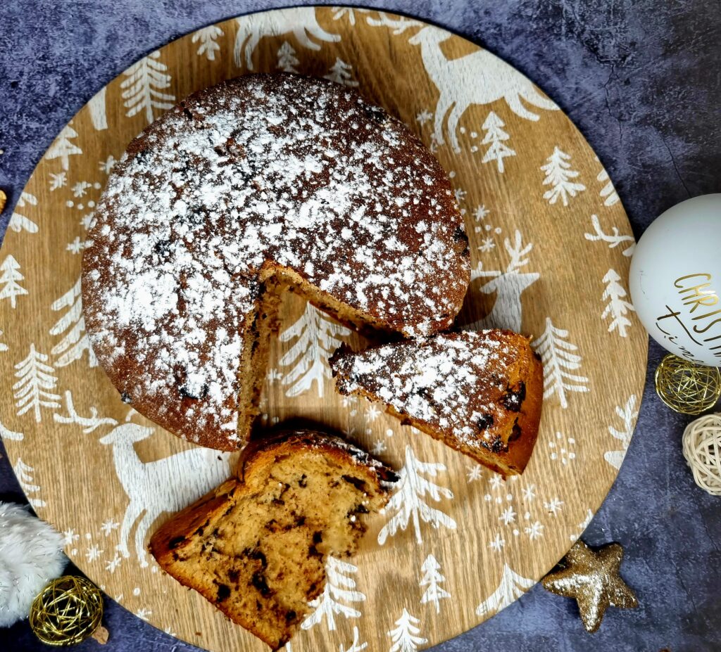 Panettone aux pépites de chocolat – Recette moelleuse et gourmande