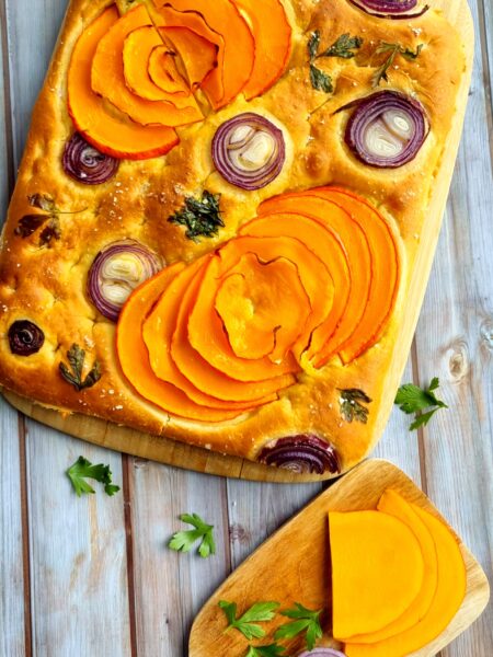 Focaccia au potimarron : recette moelleuse et gourmande pour l’automne
