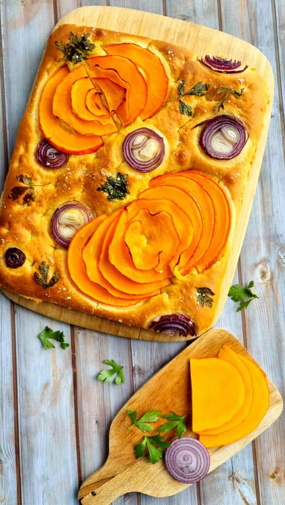 Focaccia au potimarron : recette moelleuse et gourmande pour l’automne