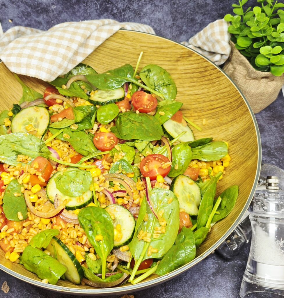Salade de blé à la mexicaine