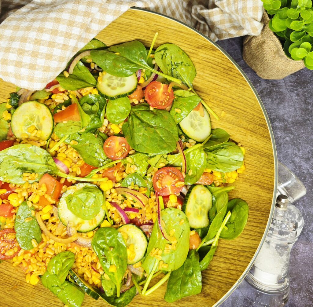 Salade de blé à la mexicaine