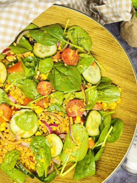 Salade de blé à la mexicaine