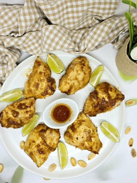 Poulet à la pâte de cacahuète au airfryer