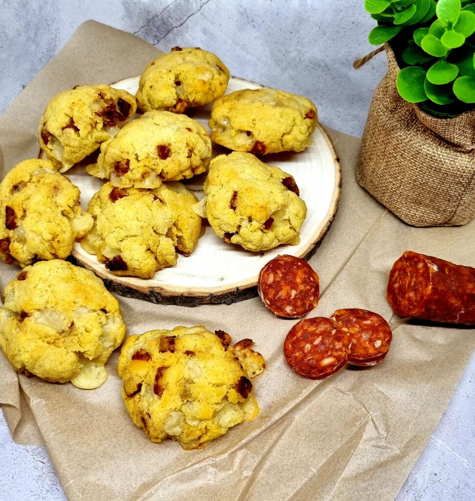 Cookies salés au comté et chorizo faciles et croustillants