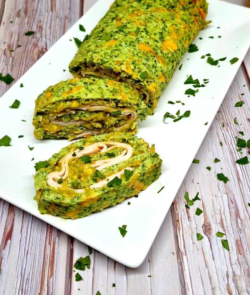 Roulé de brocoli au poulet et guacamole facile et healthy 1 Roulé de brocoli au poulet et guacamole facile et healthy