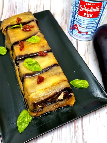 Tatin d’aubergines à l’érable facile et originale