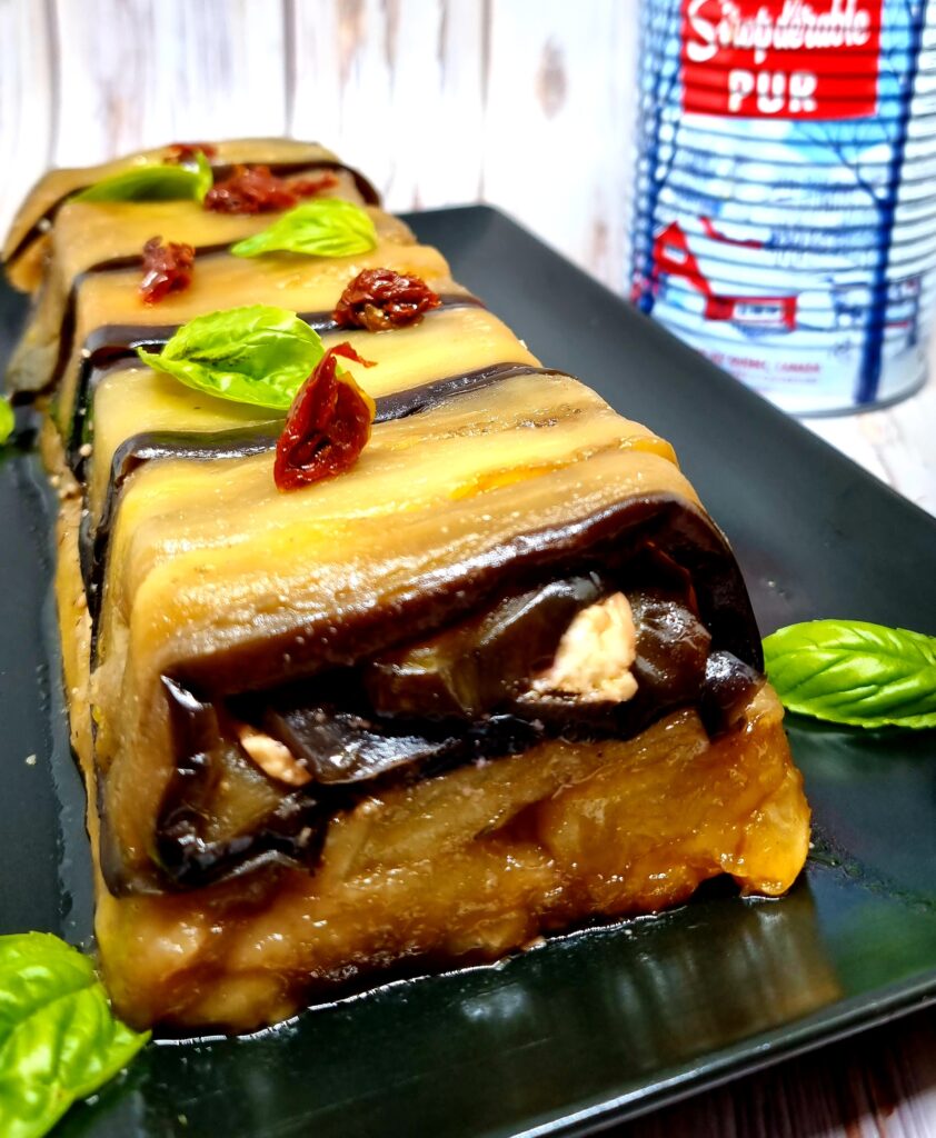 Tatin d’aubergines à l’érable facile et originale